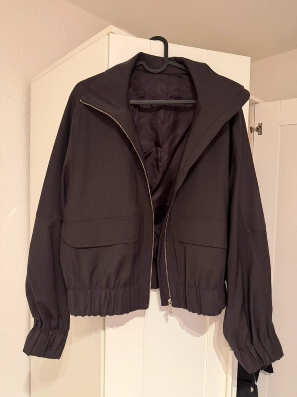 ARKET Lilac Brown Transitional Jacket, XS